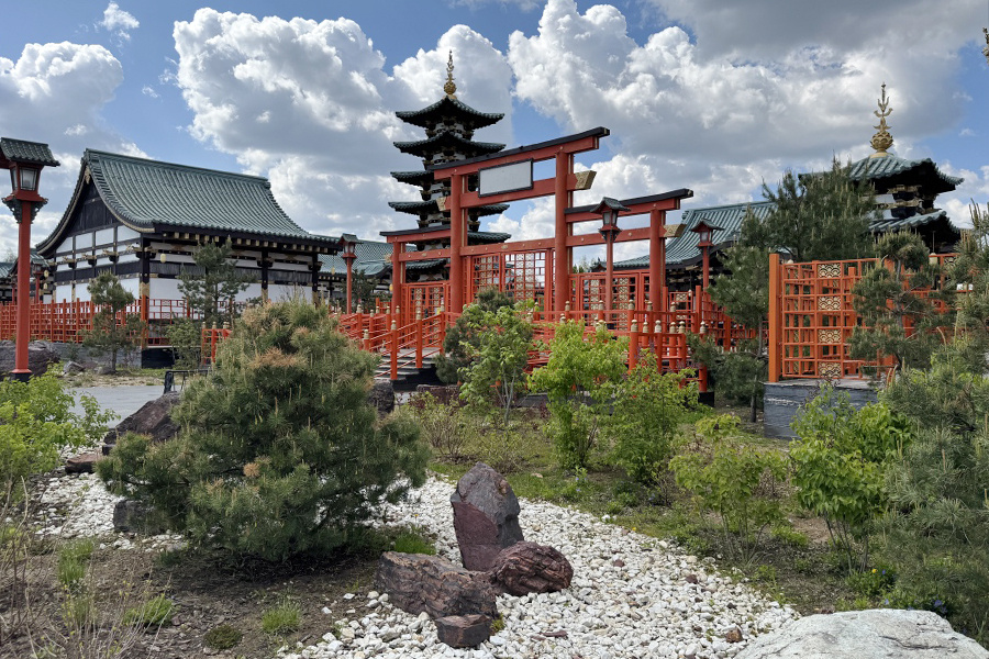 Фото автора . Японская площадка в Куркино