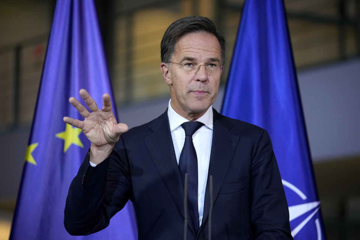     Генеральный секретарь НАТО Марк Рютте   AP/Ebrahim Noroozi