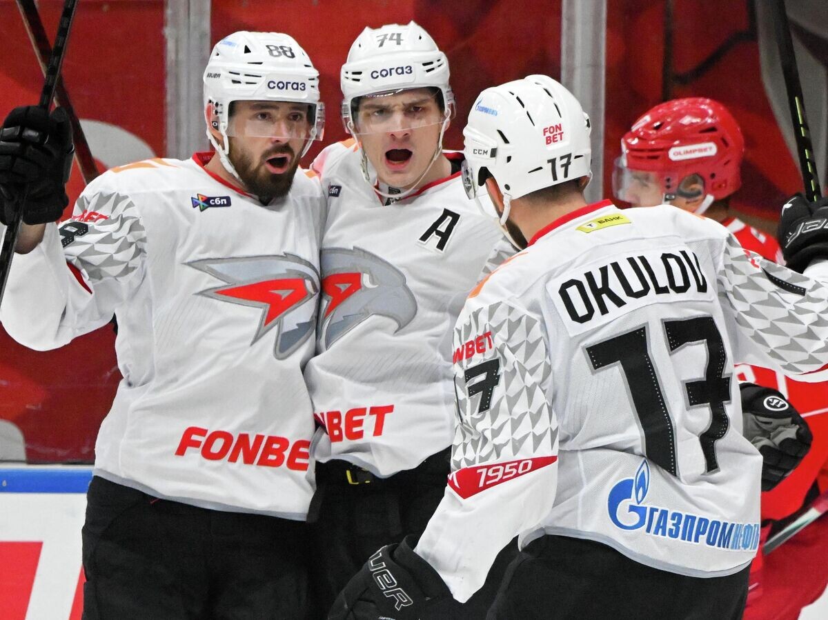    Хоккей. КХЛ. "Спартак" (Москва) - "Авангард" (Омск) | © РИА Новости / Сергей Гунеев
