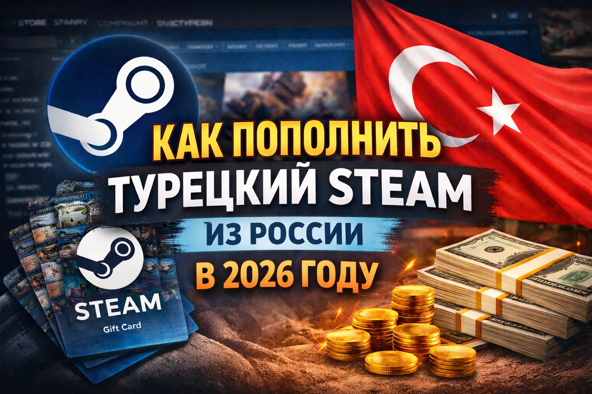 Пополнение турецкого Стим в России