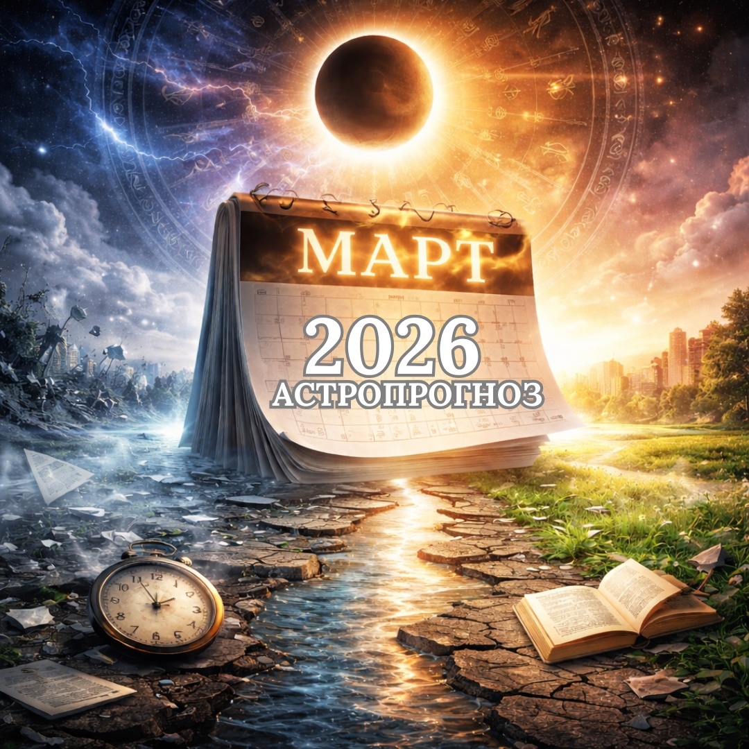 АСТРОПРОГНОЗ НА МАРТ 2026. Астролог Екатерина Юдина 