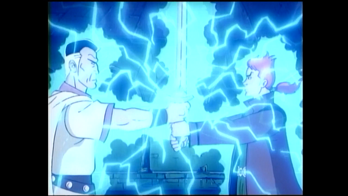 Кадр из мультсериала Горец (1994 – 1996)