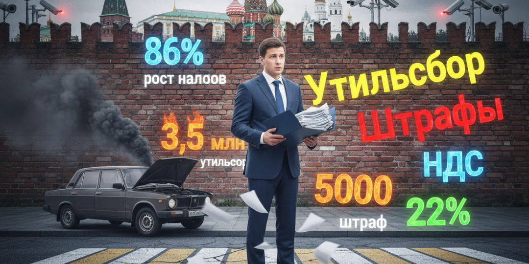 Государство против водителей: 10 новых законов 2026 года, которые разорят каждого автовладельца