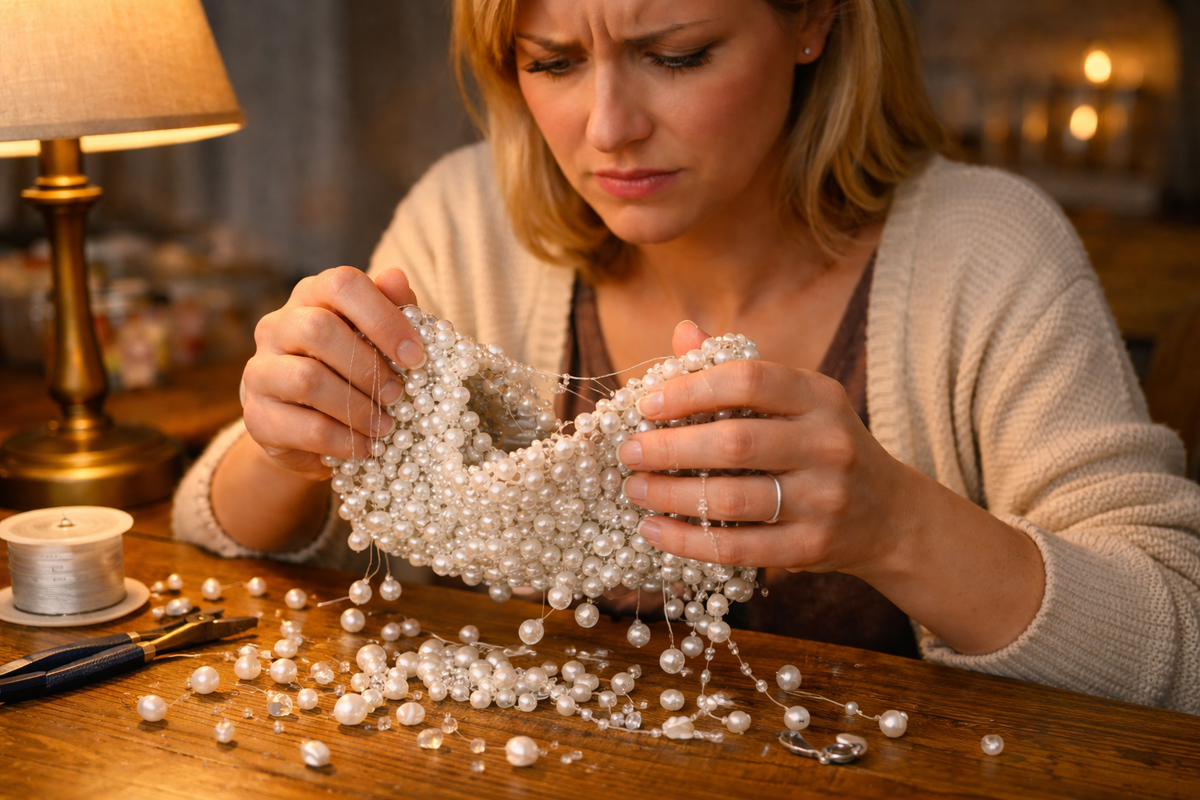 Момент разочарования — сумочка рассыпается