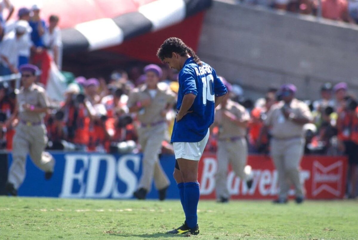 Промах Роберто Баджо в финале ЧМ 94