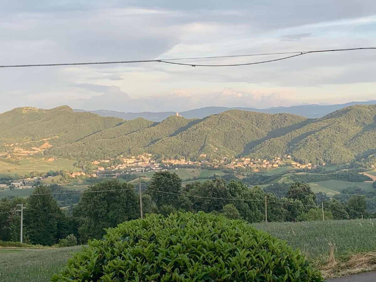 Вид из Маролы на соседние деревушки. Фото автора