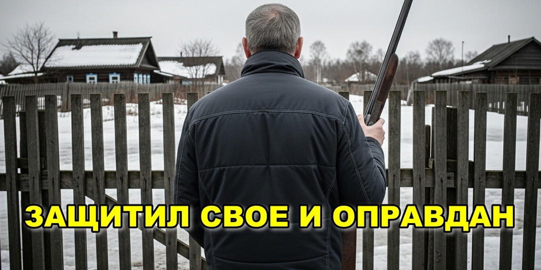 Оправдан подчистую: реальная история о том, как мужик с оружием доказал суду право защищать свой дом