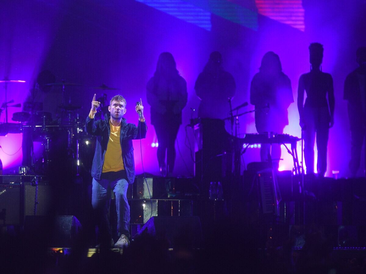    Деймон Албарн и британская группа Gorillaz выступает на музыкальном фестивале Park Live в Центральном парке культуры и отдыха имени Горького в Москве | © РИА Новости / Евгений Одиноков