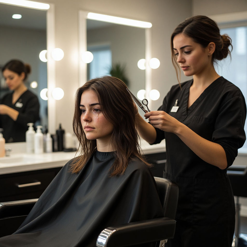 Клиентка рыдала у зеркала: „Он опять изменил!“ - а я держала в руках ножницы и не знала, что сказать…