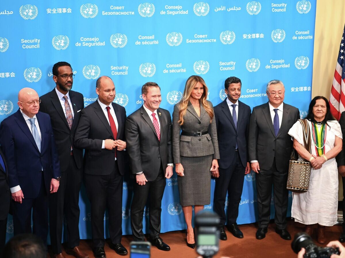    Первая леди США Меланья Трамп прибыла в штаб-квартиру ООН | © РИА Новости / Алексей Алексеев