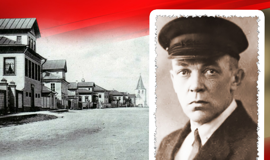 Холмогоры, Архангельской губернии. Набережная / Песочников Кузьма Яковлевич