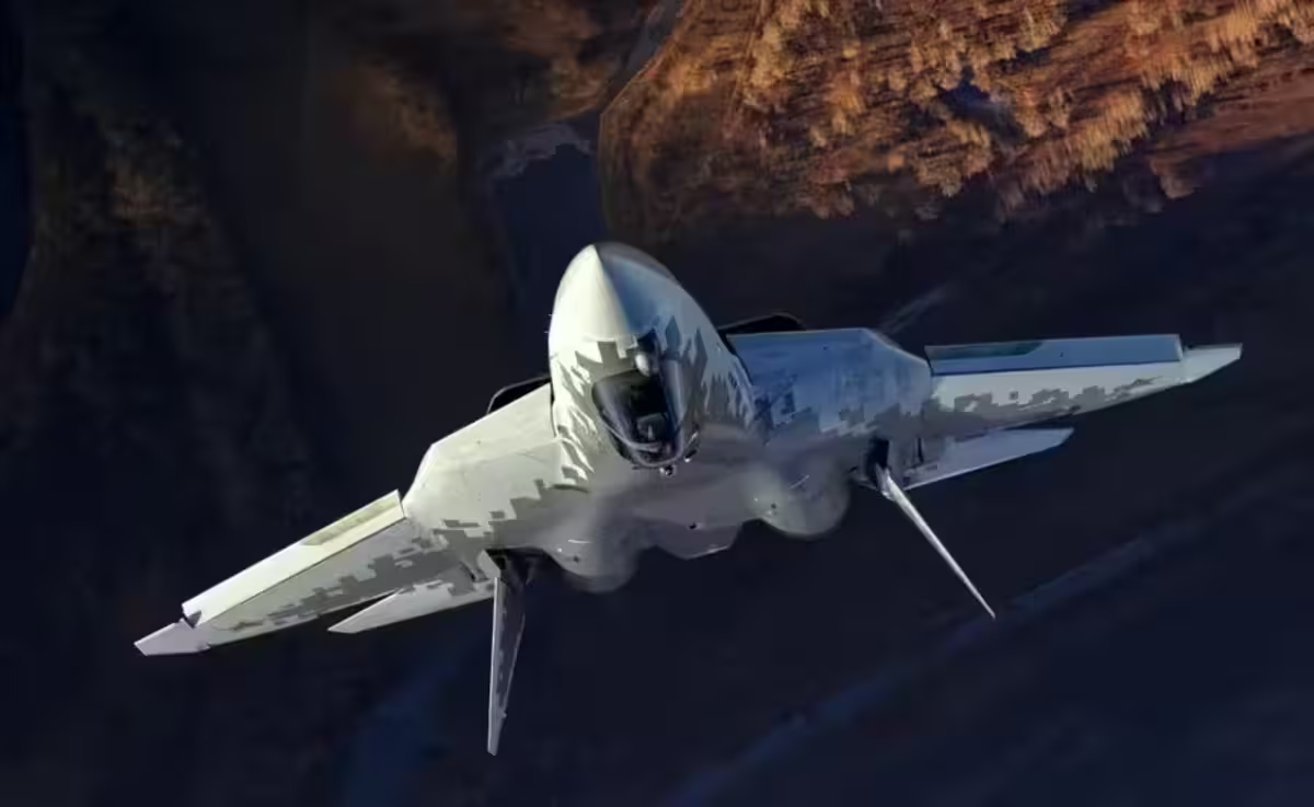 Су-57Е на горизонте