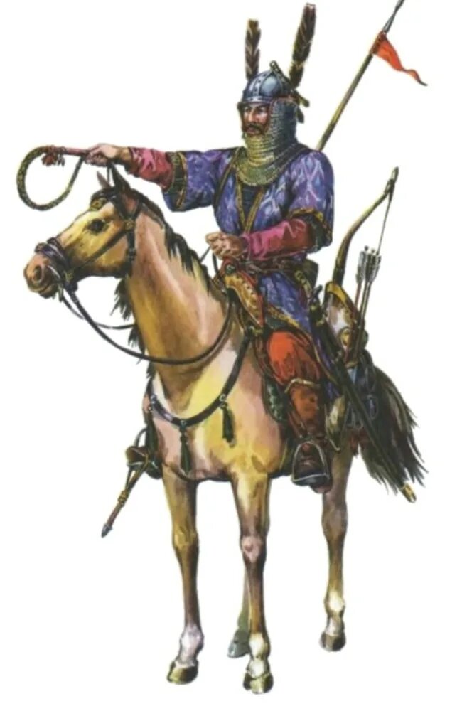 Печенежский воин XI века.