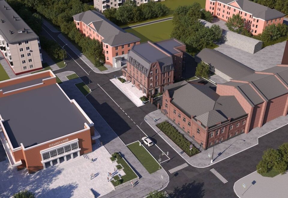    Проект гостиницы на ул. Никитина, 80. Источник: "Альфа-Проект"