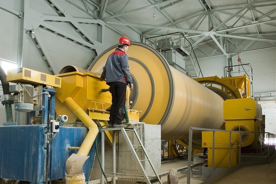 Перемалывание кварцевого песка