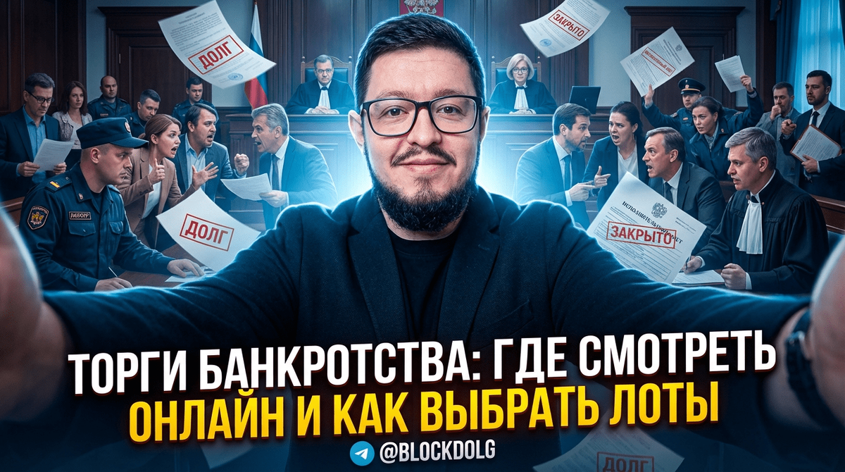    Торги банкротства: как выбрать лоты и смотреть онлайн Максим