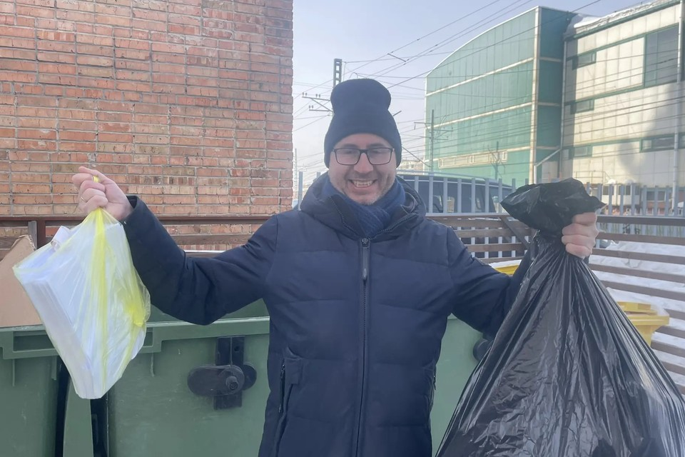 Вырабатывая экологичные привычки, наш журналист перестарался. Точнее - пересортировался. Фото: Павел СЕРИЩЕВ