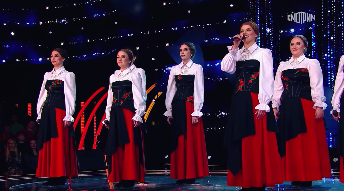 Эстрадный вокальный коллектив университета биотехнологий.