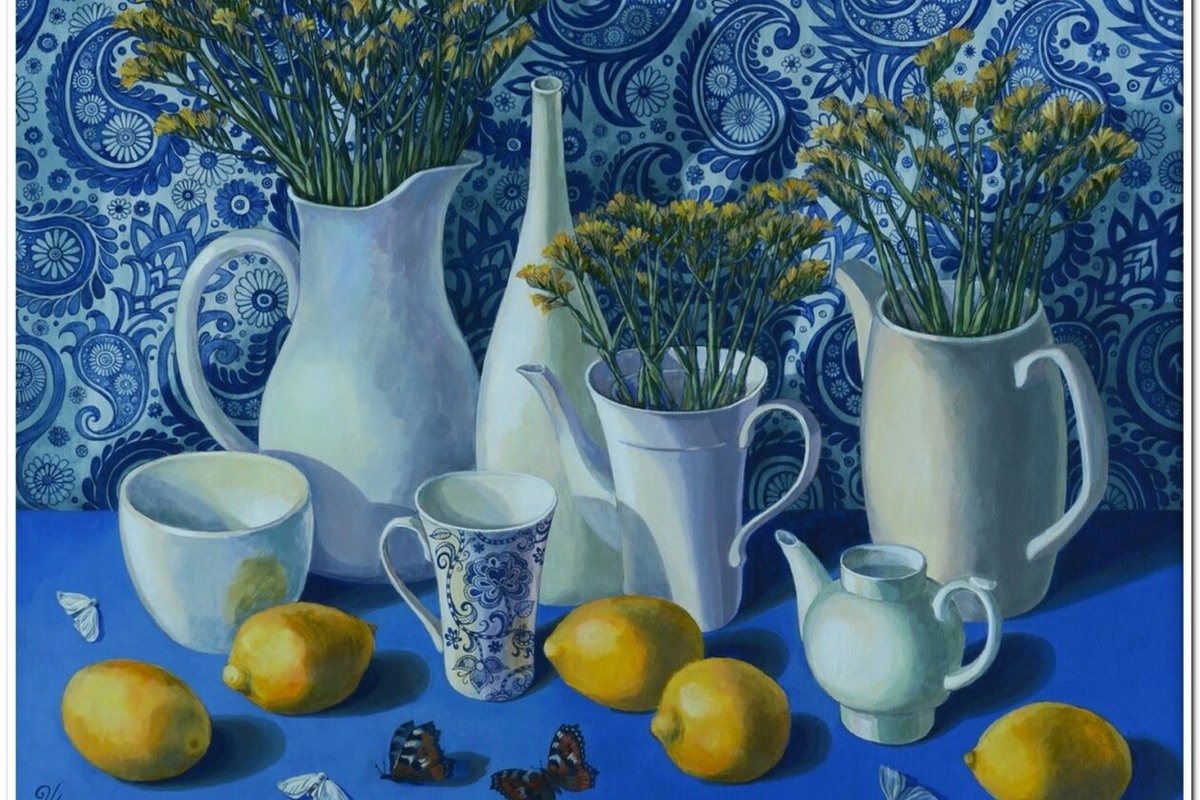 «Нарядный натюрморт». 2019. Из архива М. Синишиной-Шпирко