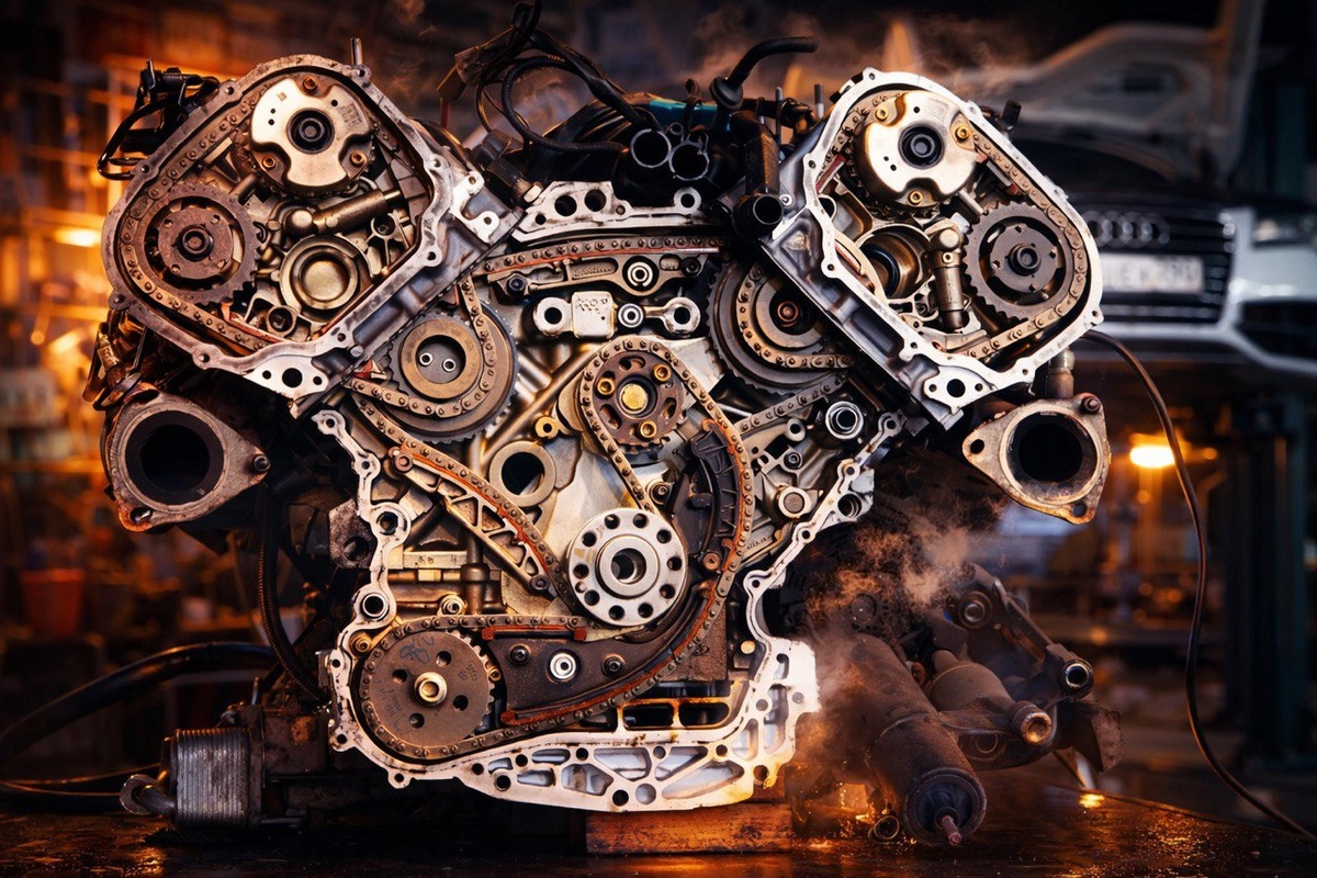 Двигатель Audi A6 c6 Allroad 3.2 FSI