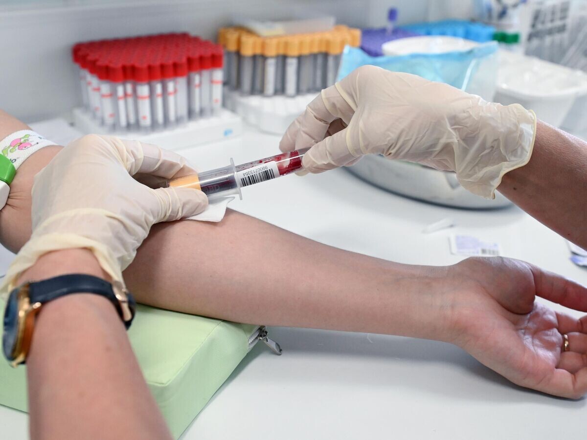    Забор крови | © РИА Новости / Максим Блинов