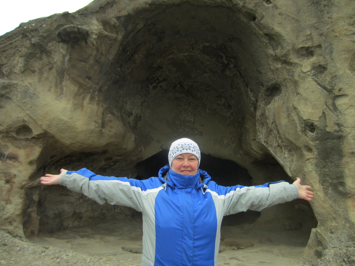 Древний город Уплисцихе в Грузии, март 2019 года