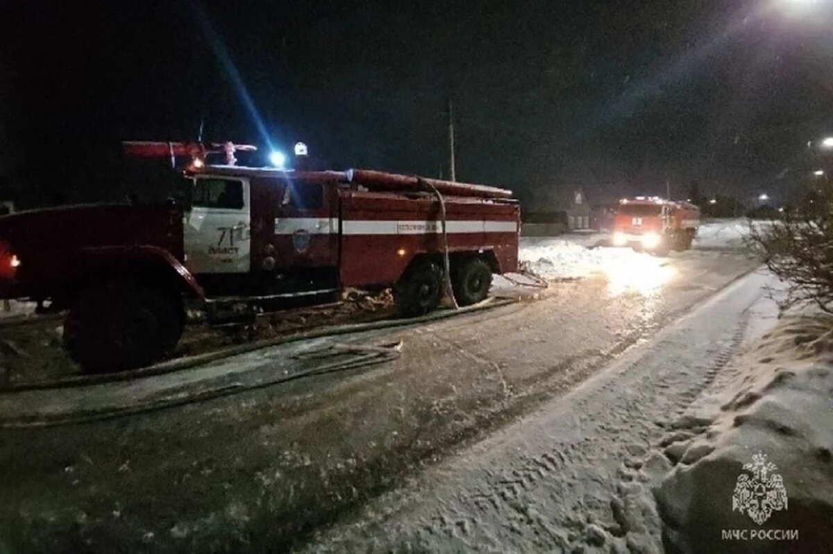    Двое пенсионеров погибли при пожаре в Пласте Челябинской области