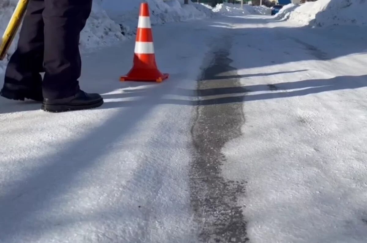    Из-за состояния тротуаров в Кувандыке участились наезды на пешеходов