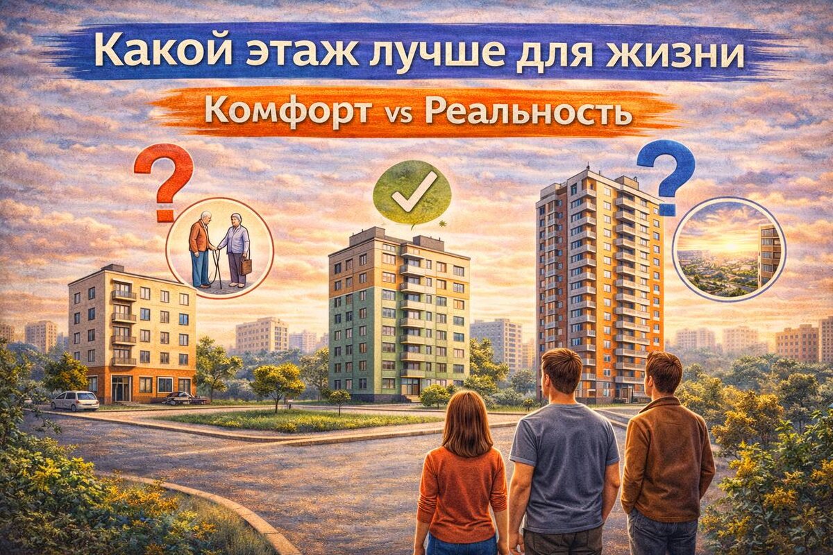 Как выбрать этаж для комфортной жизни