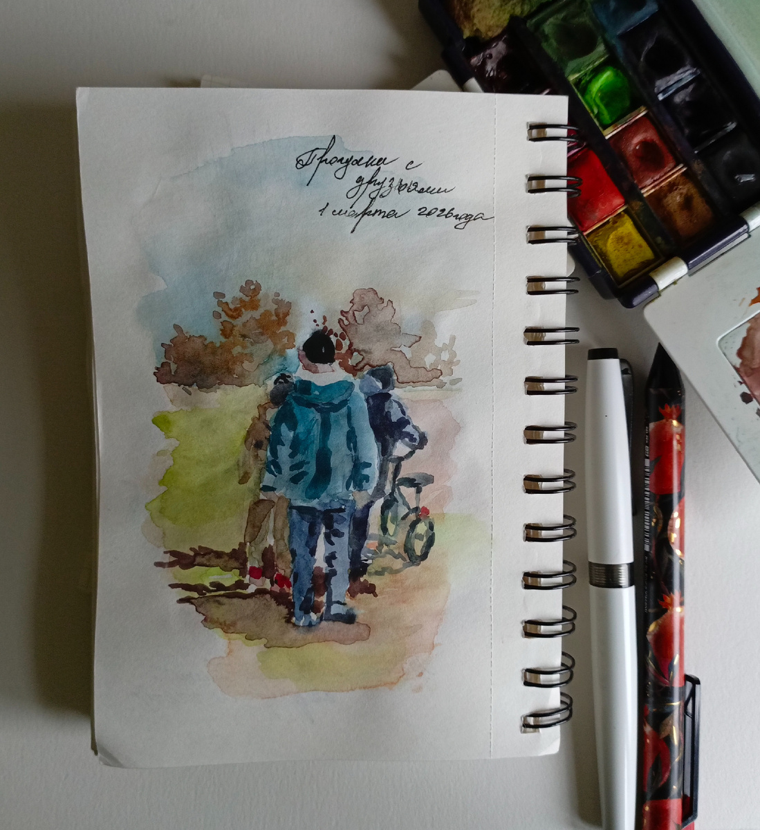 Зарисовка по одной из тем клуба Лены Сень. Только для визуального оформления статьи.