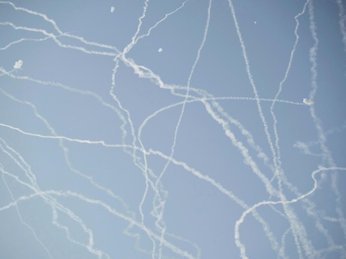    Работа ПВО Израиля во время иранской атаки на Тель-Авив | © AP Photo / Leo Correa