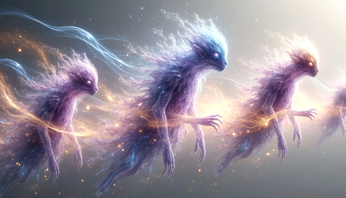 Иногда люди видят странных сущностей.