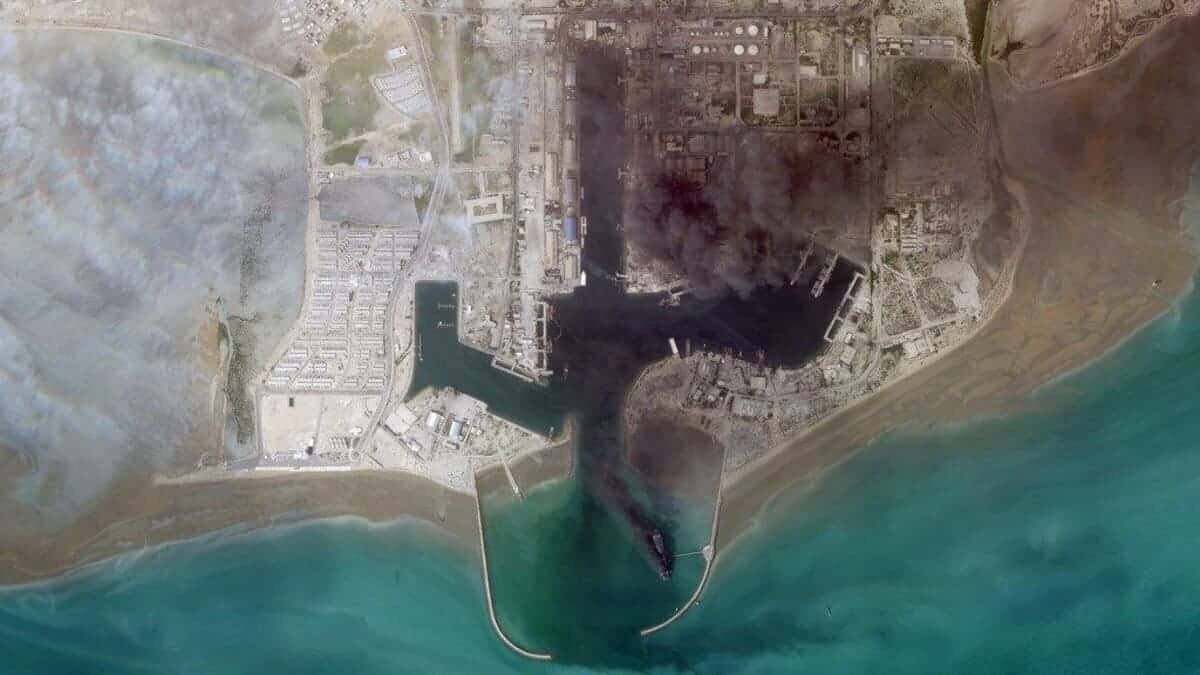    База в Бендер-Аббасе / © Planet Labs