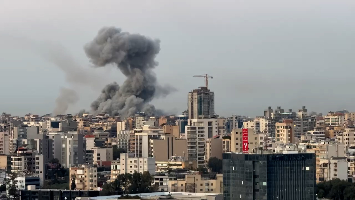    ВВС Израиля вновь атаковали районы "Хезболлы" на юге Бейрута