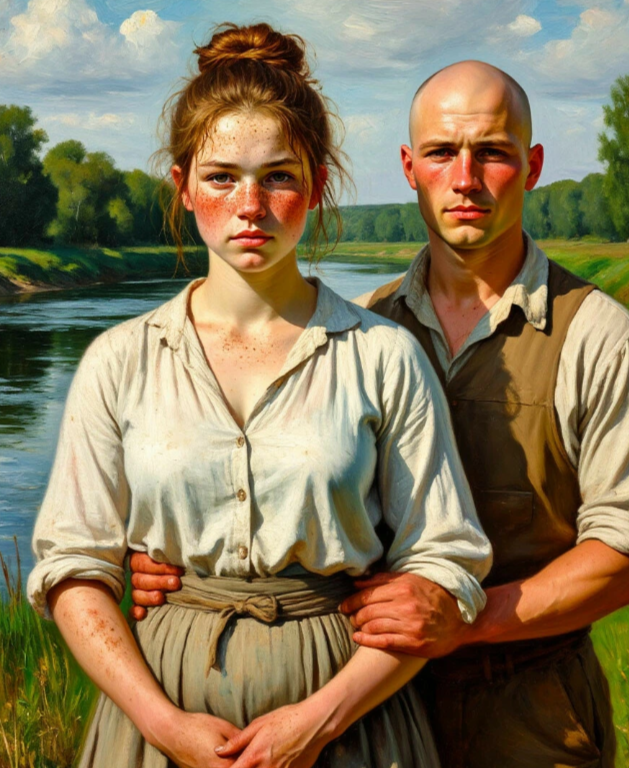 Тася и Василий)) Навсегда вместе))