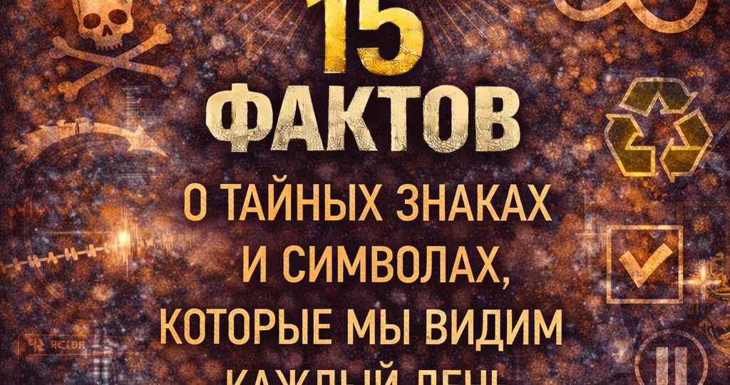 15 фактов о тайных знаках и символах, которые мы видим каждый день