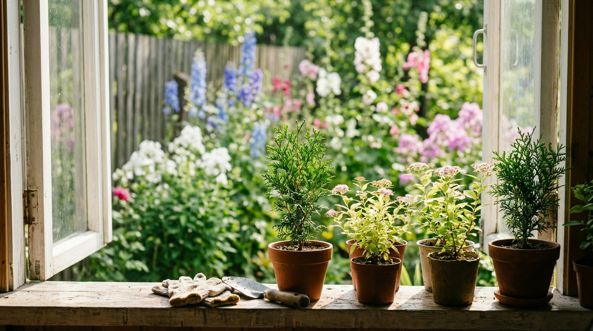 Кустарники для живой изгороди