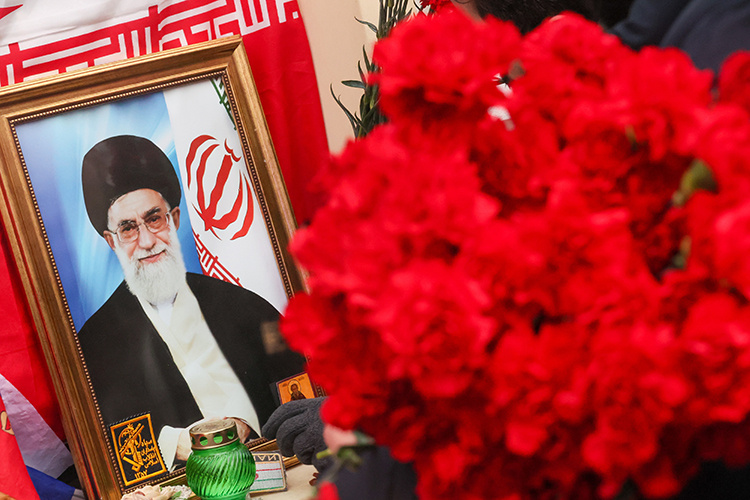    «Биография Хаменеи абсолютно сталинская».   
Фото: © Belkin Alexey / news.ru / www.globallookpress.com