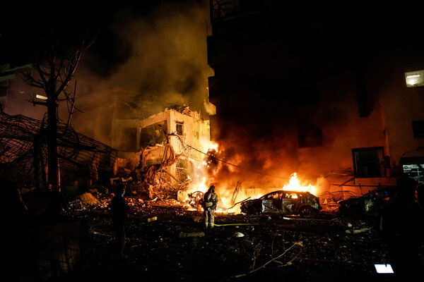    Последствия атаки Ирана на Тель-Авив, 28 февраля 2026 года / Tomer Appelbaum/Reuters