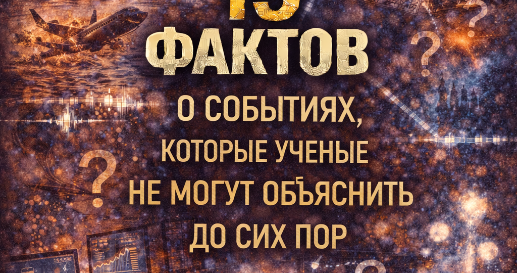 15 фактов о событиях, которые учёные не могут объяснить до сих пор