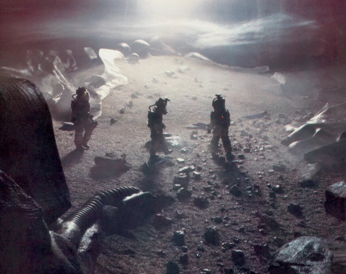 кадр из фильма "Чужой" 1979г