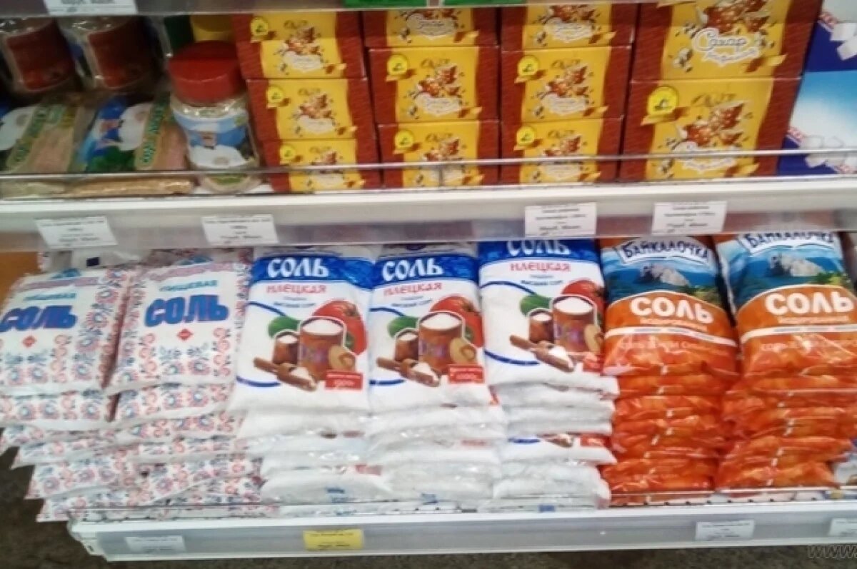    Россельхознадзор: соль в буквальном смысле к «смерти» отношения не имеет