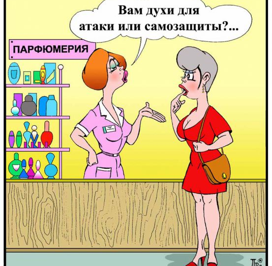 25 карикатур про женскую логику и красоту от разных художников