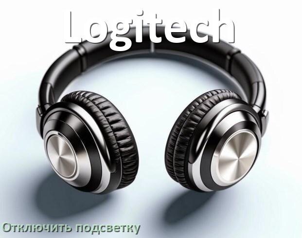 
Как на наушниках Logitech отключить подсветку