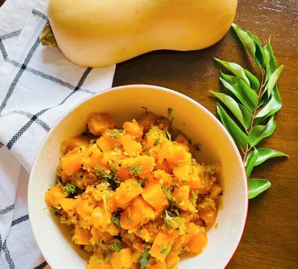Пряная жареная тыква / Кумбалакайи Палья