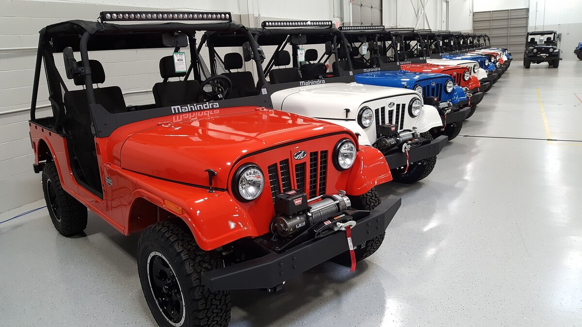 Предыдущие поколения внедорожников Mahindra