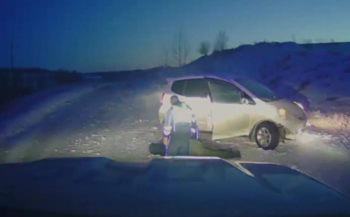    Гонка после ссоры с женой