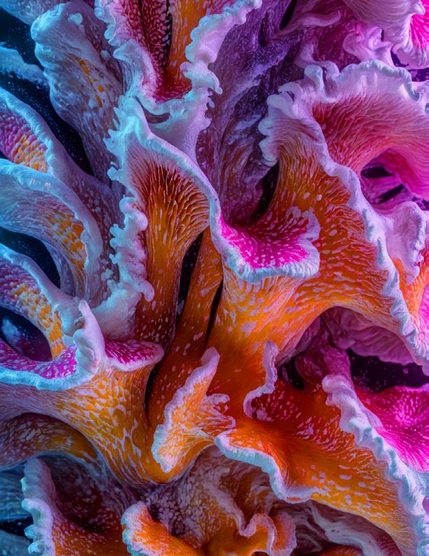 Biome Lumina, Dataland’s founding digital collection. Courtesy of Refik Anadol Studio