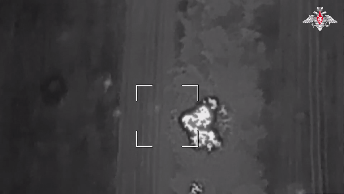     Уничтожение техники ВСУ войсками ВС России   
цитата из видео t.me\ mod_russia