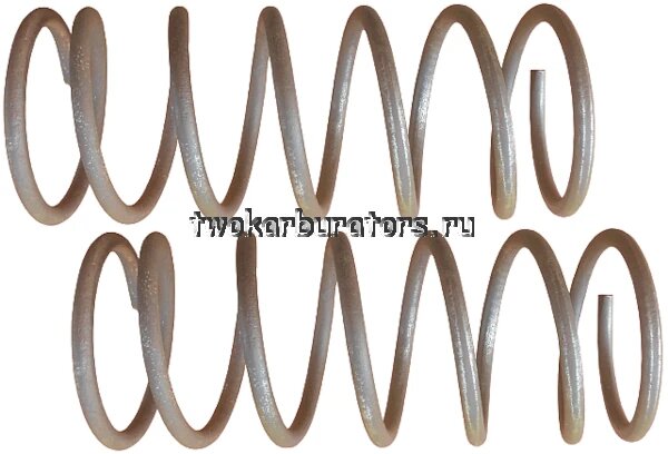 Пружины передней подвески автомобиля